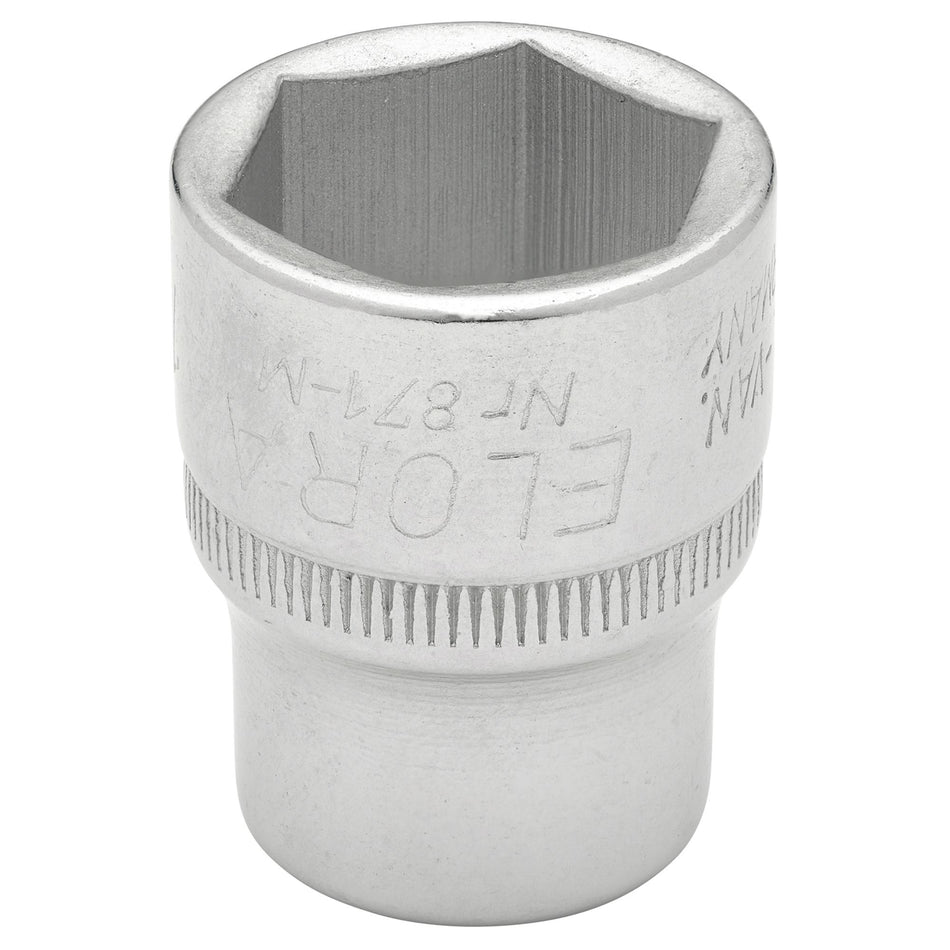 DRAPER 15233 Elora Hexagon Socket, 3/8" Sq. Dr., 16mm