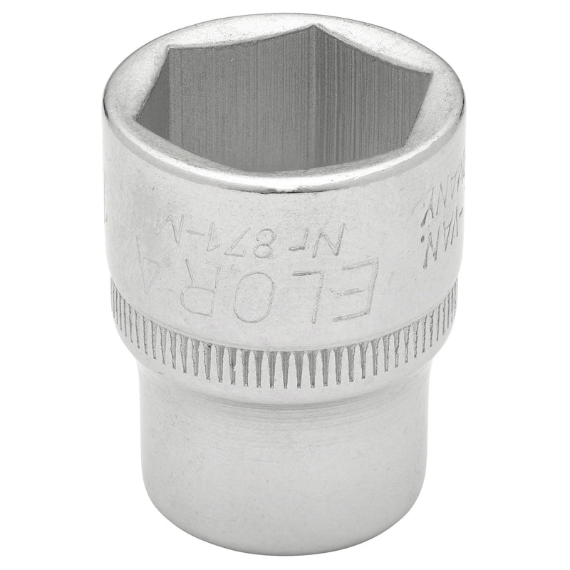 DRAPER 15233 Elora Hexagon Socket, 3/8" Sq. Dr., 16mm