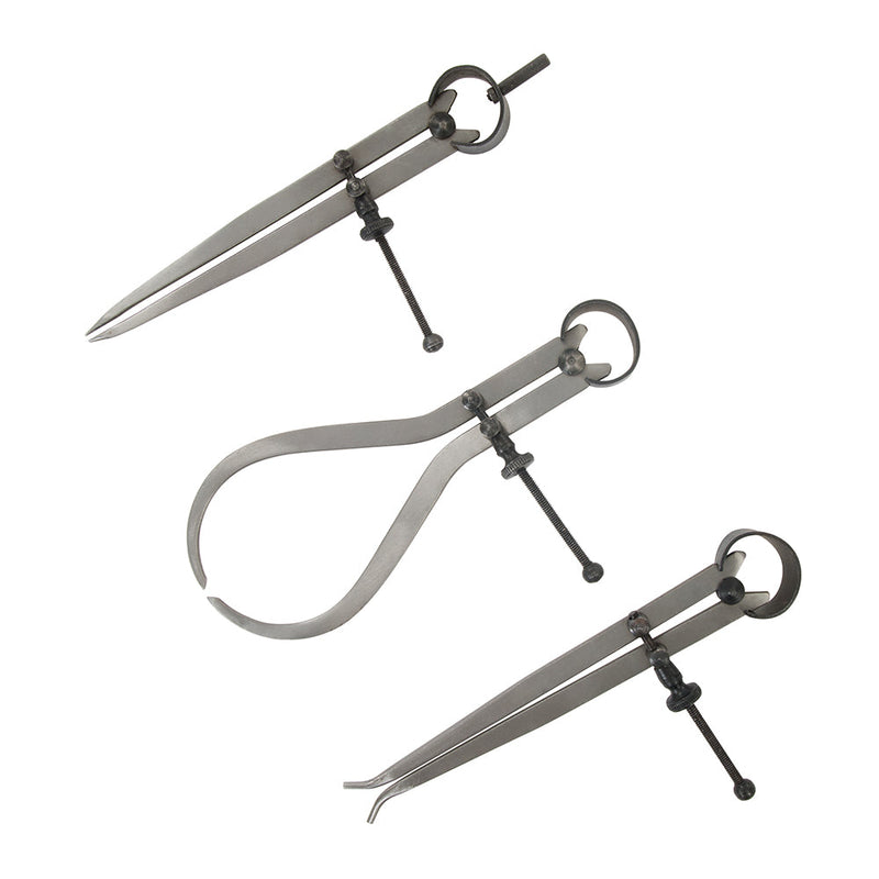 Silverline 155026 Spring Callipers Set 3pce