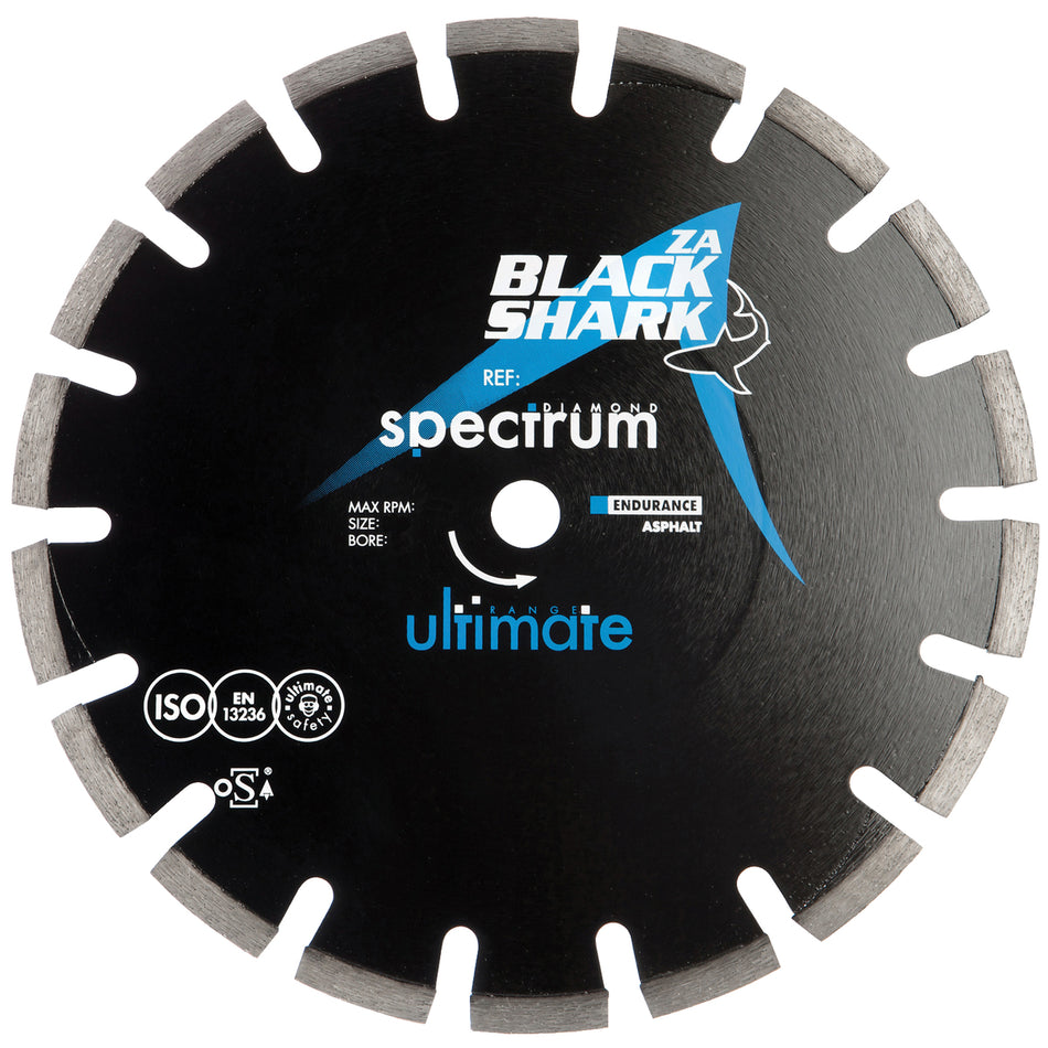 OX Tools OX-ZA500/25 Ultimate Shark Diamond Blade - Asphalt - 500/25.4mm