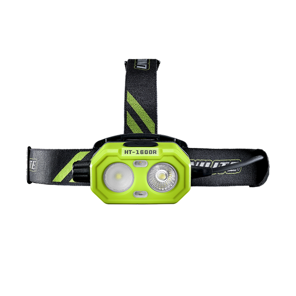 Unilite HT-1600R The HT-1600R is a super bright 1600 Lumen head torch that lasts a full 8 hours on high.