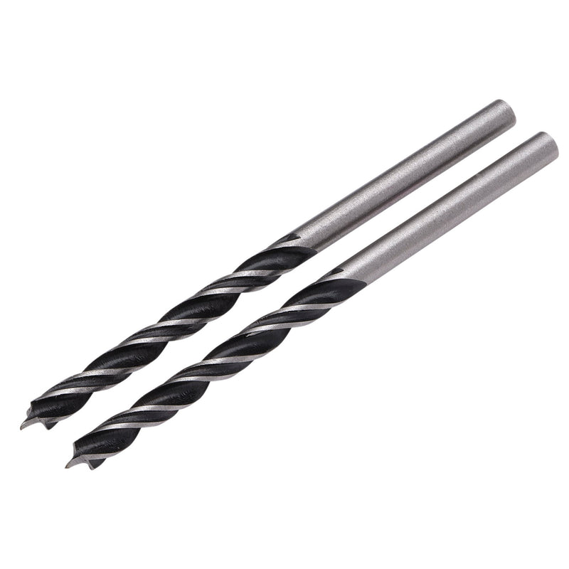 Draper 16154 Brad Point Drill Bit, 3.0mm x 60mm (Pack of 2)