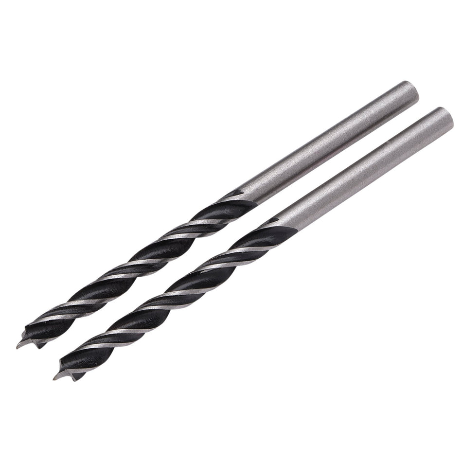 Draper 16158 Brad Point Drill Bit, 4.0mm x 75mm (Pack of 2)