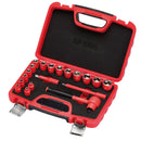 Draper 16306 XP1000¨ VDE Metric Socket Set, 3/8"  Sq. Dr. (19 Piece)