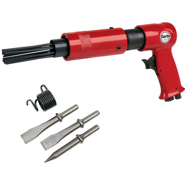 Clarke 3110820 CAT84 Pistol Grip Needle Scaler & Hammer Kit