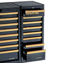 Clarke 7638185 SL41BGC HD Plus 8 Drawer Side Locker (Black & Gold)