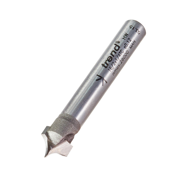 Trend Tools 16/2X1/4TC Ovolo Panel Veining Cutter 4.8Mm Radius