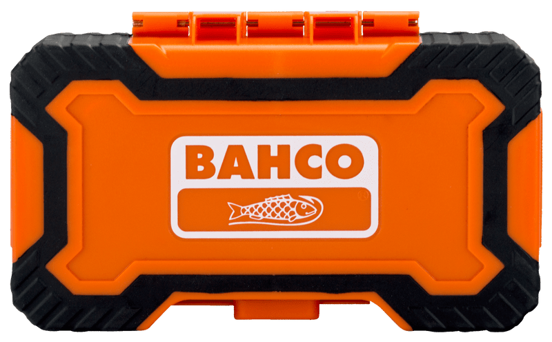 Bahco 59/S100BC 1/4" Bit Set for Slotted/Phillips/Pozidriv/Hex/ TORX®/TORX® Tamper/Robertson Screw - 100 Pcs