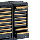 Clarke 7638185 SL41BGC HD Plus 8 Drawer Side Locker (Black & Gold)