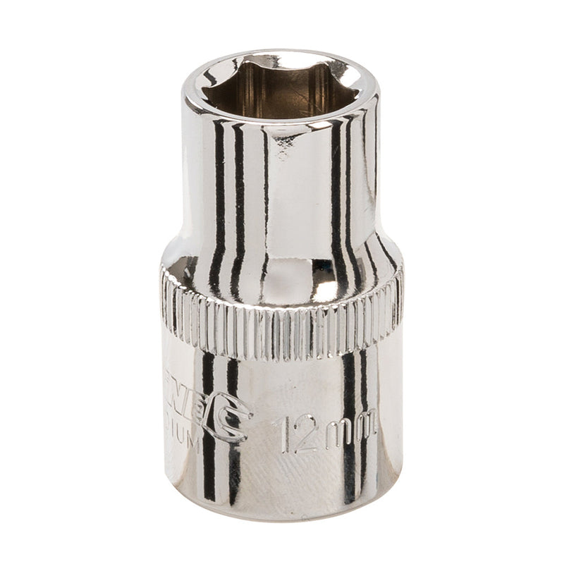 Silverline 171338 Socket 1/2" Drive 6pt Metric
