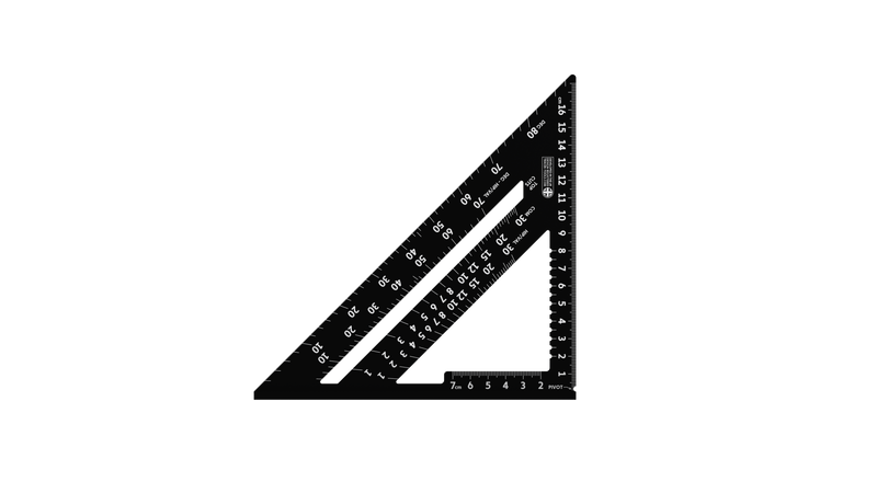 TRACER ASQ7M 175mm Metric Speed Square