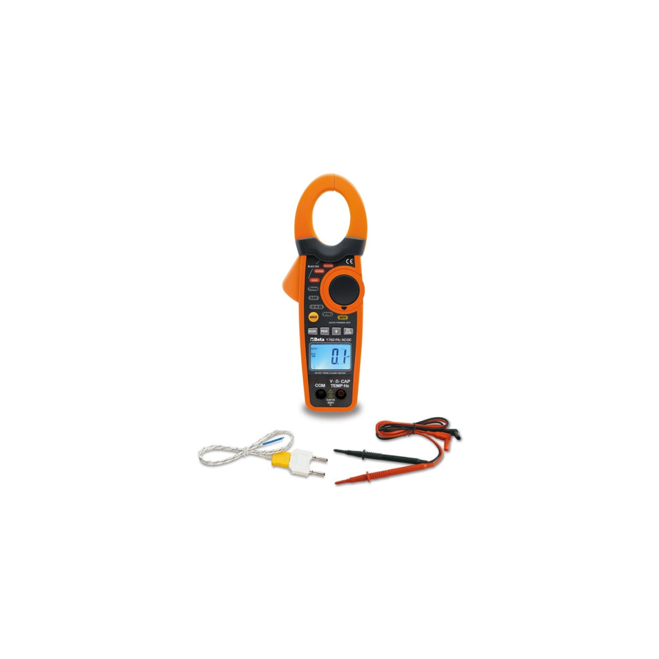 BETA 17600000 1760PA/AC-DC-AMPEROM. CLAMP + MULTIMETER