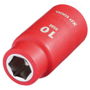 Draper 17613 XP1000¨ VDE Socket, 3/8" Sq. Dr., 10mm
