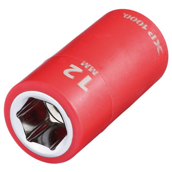 Draper 17638 XP1000¨ VDE Socket, 3/8" Sq. Dr., 12mm