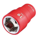 Draper 17655 XP1000¨ VDE Socket, 3/8" Sq. Dr., 19mm