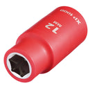 Draper 17753 XP1000¨ VDE Socket, 1/2" Sq. Dr., 12mm