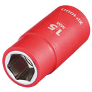 Draper 17762 XP1000¨ VDE Socket, 1/2" Sq. Dr., 15mm