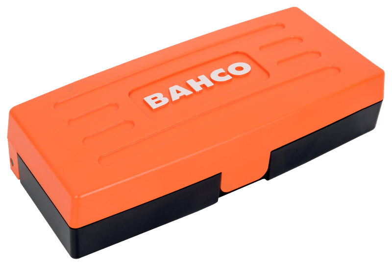 Bahco SL25  1/4" Square Drive Socket Set with Metric Hex Profile and Screwdriver Bits/Bit Holder