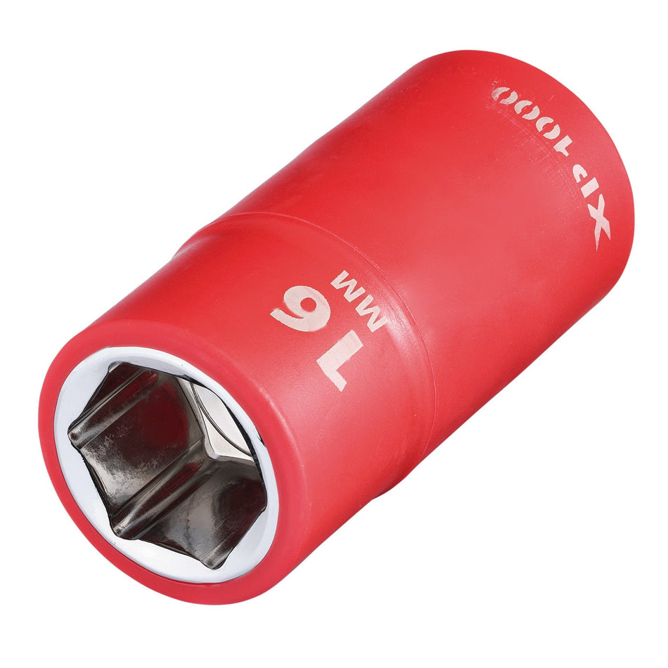 Draper 17809 XP1000¨ VDE Socket, 1/2" Sq. Dr., 16mm
