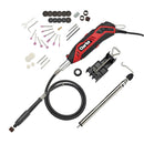 Clarke 6462000 CRT130 130W Rotary Tool with 40 Piece Accessory Kit