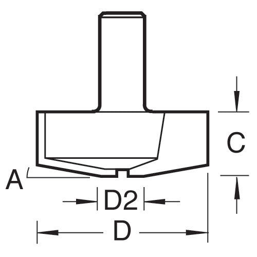 Trend Tools 18/20X1/2TC Panel Bevel Cutter