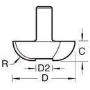 Trend Tools 18/21X1/2TC Radius Panel Raiser Cutter 14Mm Radius