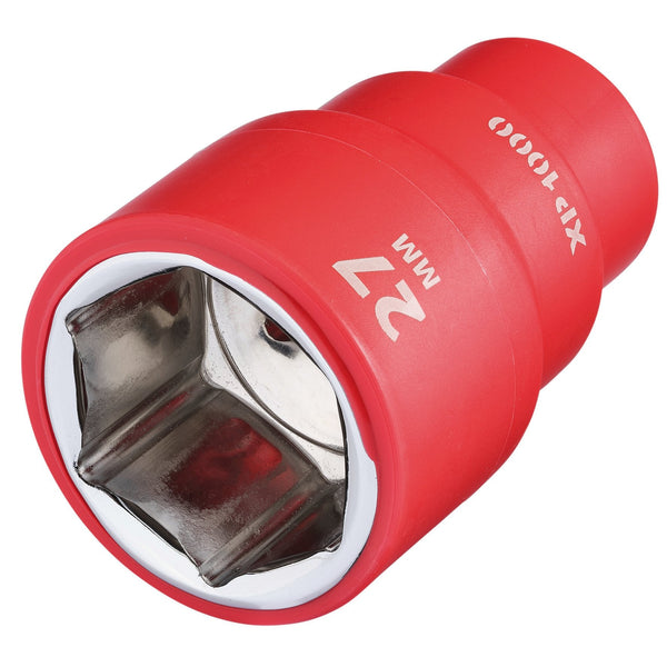 Draper 18043 XP1000¨ VDE Socket, 1/2" Sq. Dr., 27mm