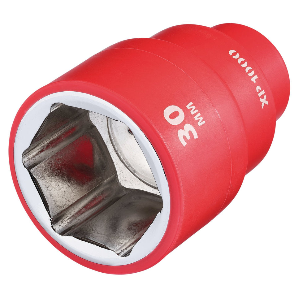 Draper 18045 XP1000¨ VDE Socket, 1/2" Sq. Dr., 30mm