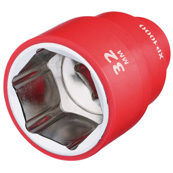 Draper 18046 XP1000¨ VDE Socket, 1/2" Sq. Dr., 32mm