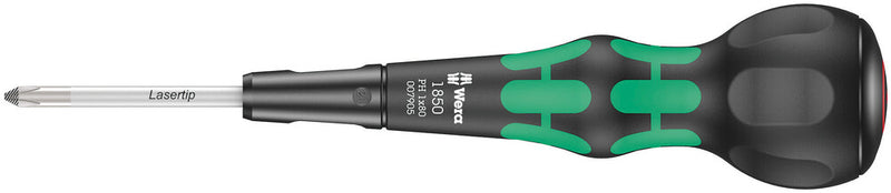 Wera 05007905001 1850 PH Kraftform Ball-Grip Phillips-head screwdriver, PH 1 x 80 mm