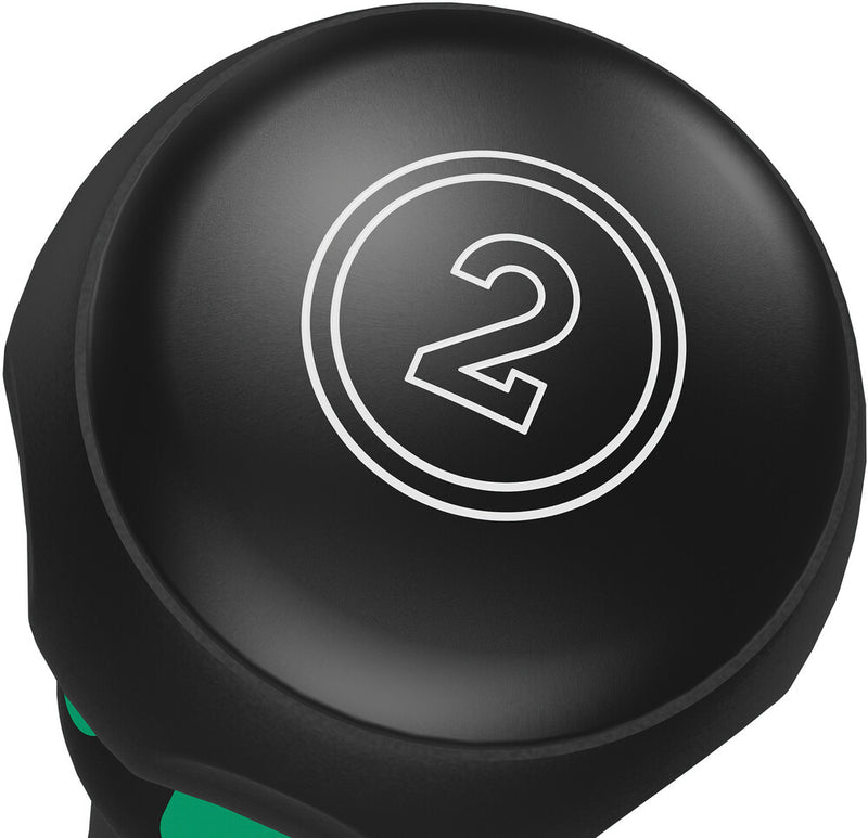 Wera 05007910001 1855 PZ Kraftform Ball-Grip Pozidriv-head screwdriver, PZ 2 x 100 mm