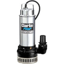 Clarke 7230102 DWP210A 2" 940W 567Lpm 10m Head Submersible Dirty Water Pump with float switch (110V)