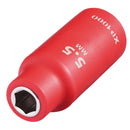 Draper 18661 XP1000¨ VDE Socket, 1/4" Sq. Dr., 5.5mm