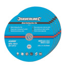 Silverline 186810 Metal Cutting Discs Flat 5pk
