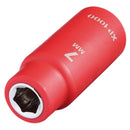 Draper 18744 XP1000¨ VDE Socket, 1/4" Sq. Dr., 7mm