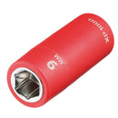 Draper 18778 XP1000¨ VDE Socket, 1/4" Sq. Dr., 9mm
