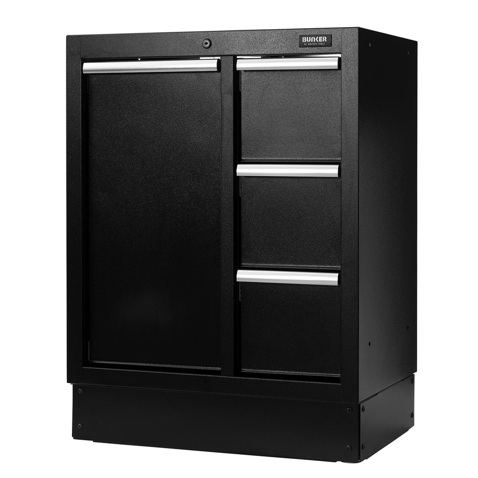 BUNKER®18843 Modular Power Tool Base Cabinet, 4 Drawer, 680mm