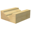 Trend Tools C107X1/4TC Ogee Panel 2Mm Radius
