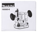 Makita 195563-0 Plunge base set