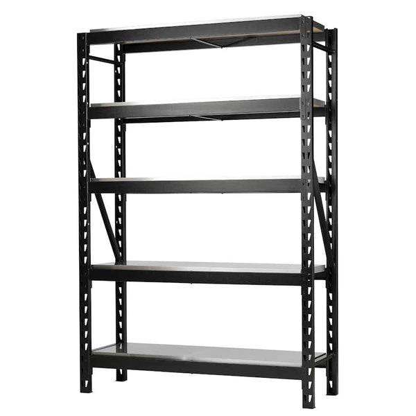 BUNKER&#174 27999 22 Piece Modular 5 Tier Racking with Stainless Steel Shelving, 1500mm