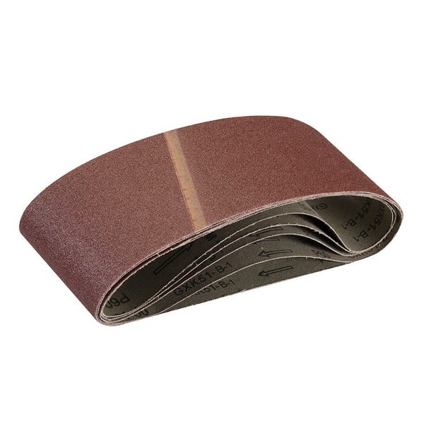 Silverline 196070 Sanding Belts 100 x 610mm 5pk