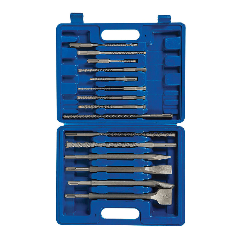 Silverline 196570 SDS Plus Masonry Drill & Steel Set 15pce