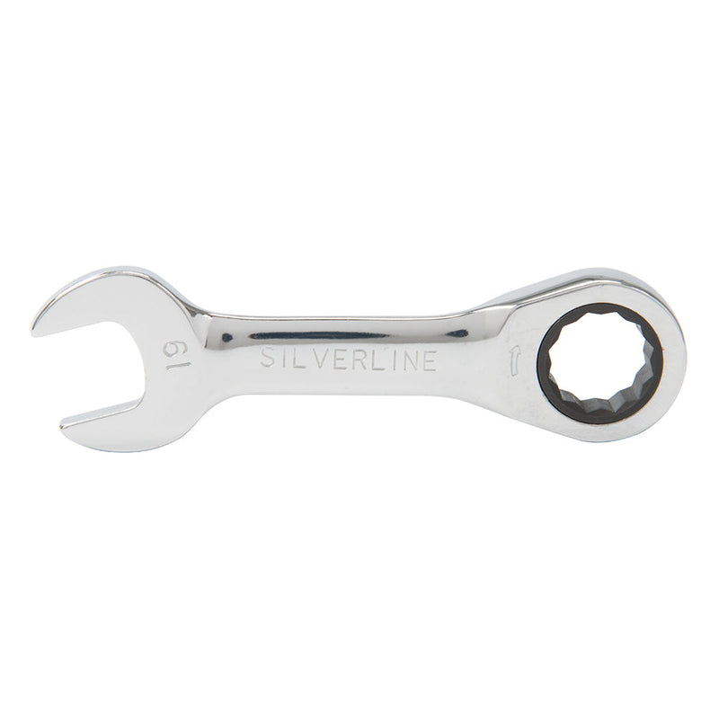 Silverline 199916 Stubby Ratchet Spanner Set 7pce