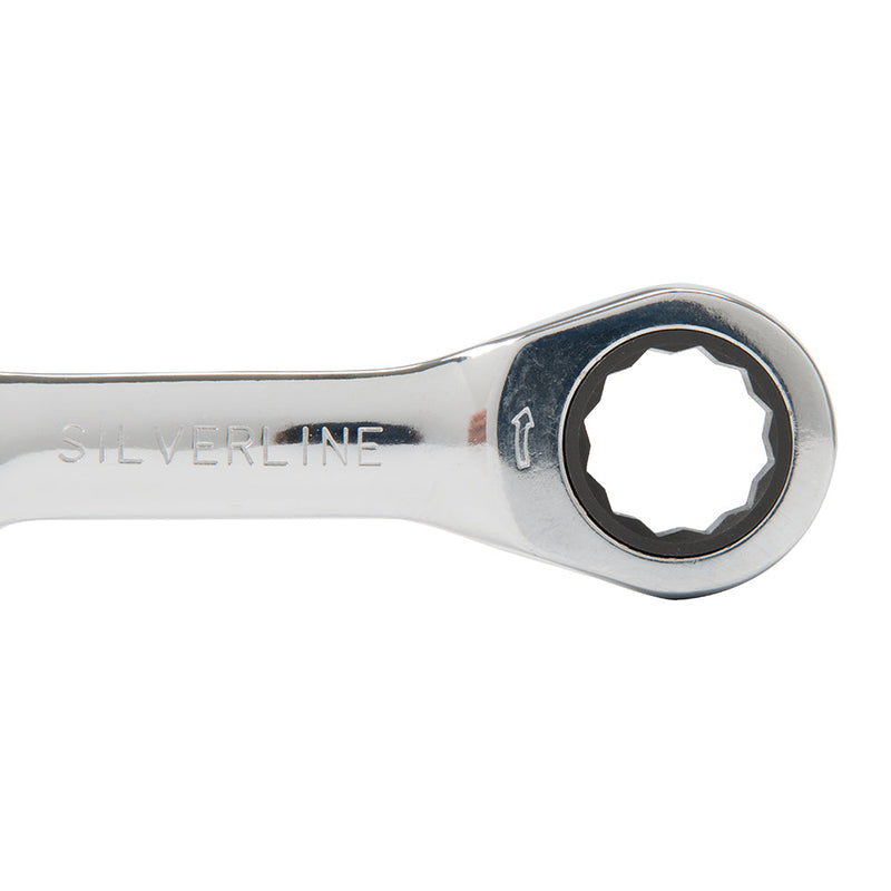 Silverline 199916 Stubby Ratchet Spanner Set 7pce