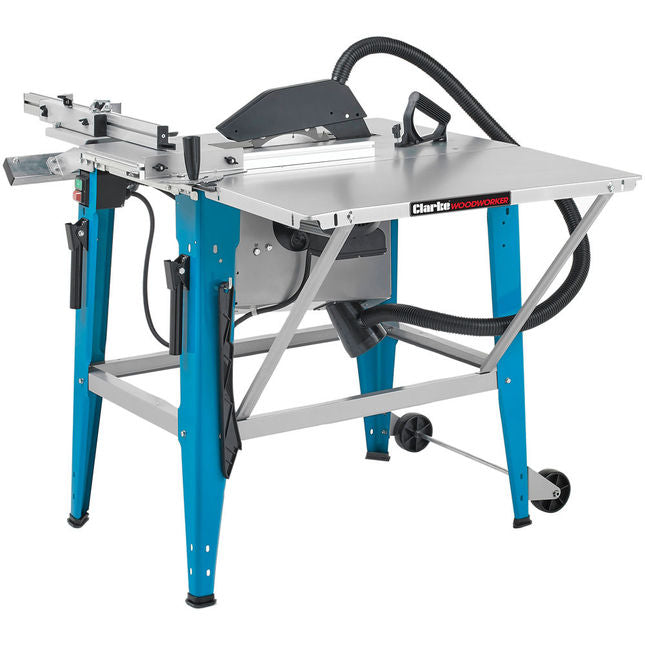 Clarke 6460015 Contractor CCS12B 12" (315mm) Table Saw with Sliding Carriage