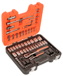 Bahco S800 1/4" and 1/2" Square Drive Spanner and Socket Set
