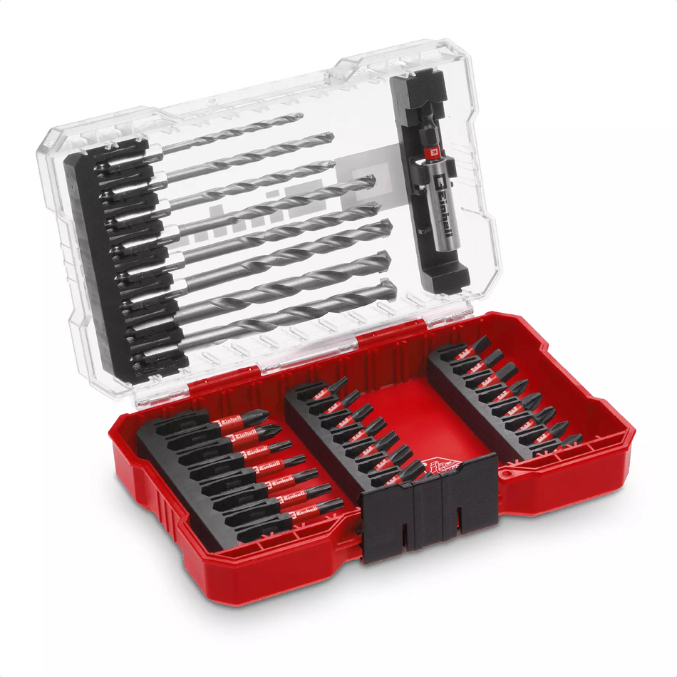 Einhell 49108753 M-CASE Box Set Bit+Dr 33pcs LS