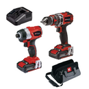 Einhell 4514209 TP-18V Twin Pack BL 2x 2Ah Batteries and Charger