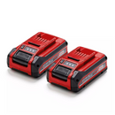 Einhell 4511631+4514095 Power X-Change Plus 18v 3.0Ah Battery Twin Pack with Charger