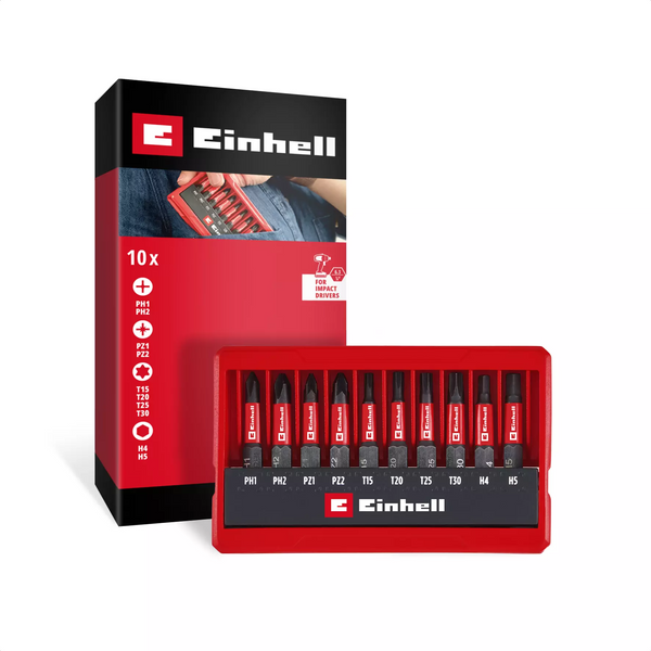 Einhell 49118653 Pocket Impact Bit Set 10pcs